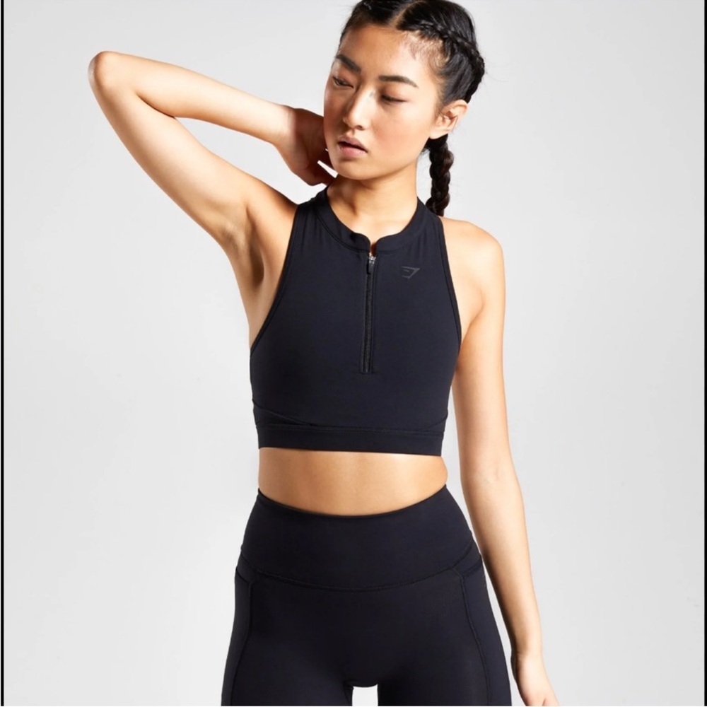 Gymshark Black Speed Sports Bra